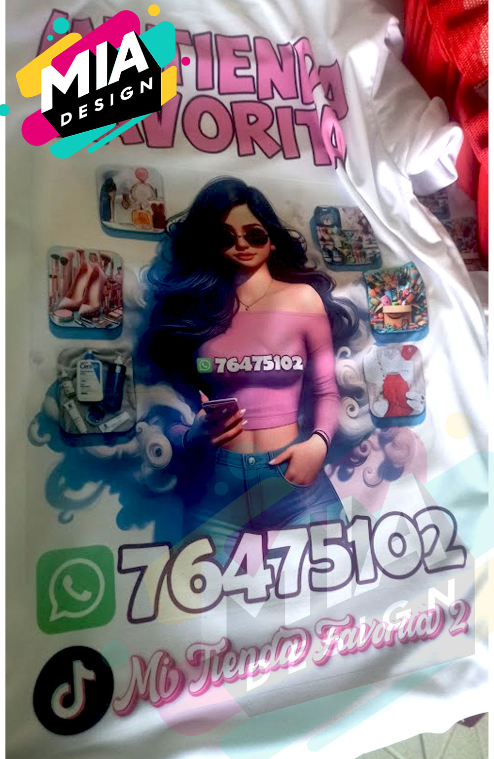 Polera Modelo Magenta